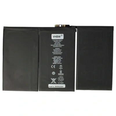 Image de vhbw Batterie Compatible avec Apple iPad A1376, A1395, A1396, A1397 Tablette Pad (6500mAh, 3,7V, Li polymère)