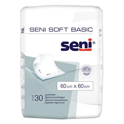 Image de Seni Soft Tapis de protection lit Basic 30 pièces 60 x cm