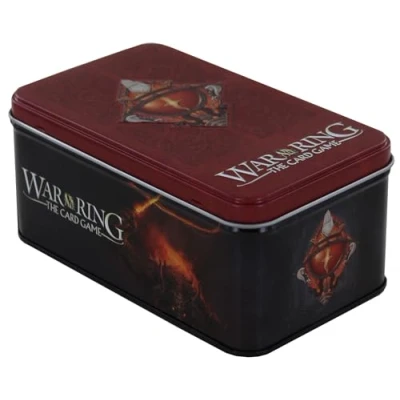 Image de Ares Games War of The Ring Shadow Card Box and Sleeves Version Balrog