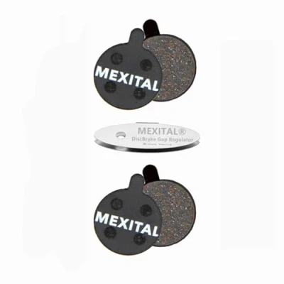 Image de MEXITAL 2 Paires Plaquettes de Frein Vélo à Disque pour Zoom DB280 DB350 DB450 DB550 DB650 Alongha SNG Apse Artek Apollo Shockwave X Rated