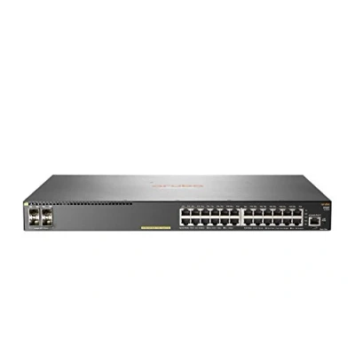 Image de Aruba, a Hewlett Packard Enterprise Company Aruba 2930F 24G PoE+ 4SFP+ Géré L3 Gigabit Ethernet (10/100/1000) Connexion Ethernet, supportant l&#039;alimentation Via ce Port (PoE) 1U Gris