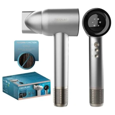 Image de Cecotec Seche Cheveux IoniCare Rockstar Nano IonTech Aluminum. Sèche Pliable,2400W, Offrant Séchage Rapide, Brillance, Et Réduction Des Frisottis. Design Compact Avec Filtre Facile À Nettoyer