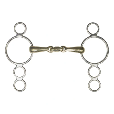 Image de horka PESSOA 4 ANNEAUX DOUBLE ARTICULATION 18 MM 15,5 RVS