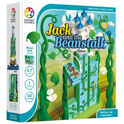 Image de Smart Games Jack &amp; The Beanstalk, Preschool Puzzle Game with 60 Challenges, 4 7 Years
