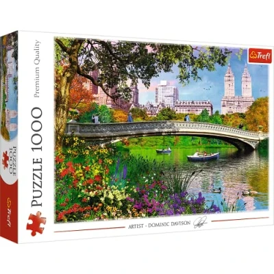 Image de Trefl Vue Manhattan Parc Vert DIY Divertissement Créatif Cadeau Amusement Puzzles Classiques, TR10467, Central Park New York, 1000 Pièces