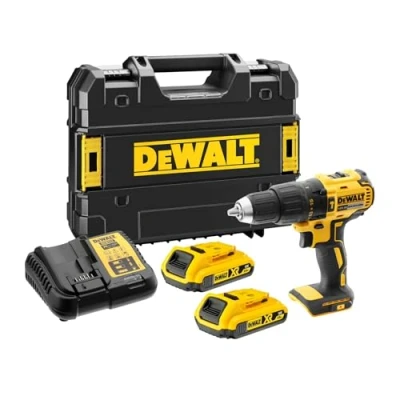 Image de DeWalt Dcd778 D2T Perceuse visseuse Xr Lithium 18 V avec batterie de 1,5 Ah Gris 1/2 pouce