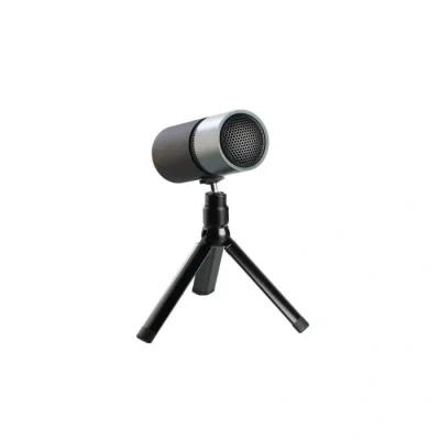 Image de THRONMAX M8 Pulse Compact &amp; Foldable USB Condenser Microphone Perfect for Streaming Live Audio Black/Grey