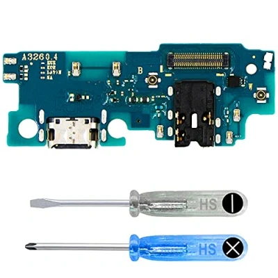 Image de MMOBIEL Connecteur de Charge Compatible avec Samsung Galaxy A32 5G / M32 Dock Connector USB C Jack Audio/Microphone/Antenne Remplacement INCL. Tournevis