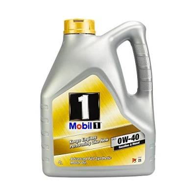 Image de Mobil 1 FS 0W 40 4I Huile moteur 153687 PORSCHE: Boxster, 911 Cabriolet, Cayenne, MERCEDES BENZ: CLK Coupe, Classe C Berline, GLA