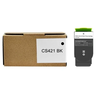 Image de OGOUGUAN 4 Cartouches 1x2000, 3X1400 Pages Toner pour Lexmark CX421adn, CX421, CX522ade, CX522, CX622ade, CX622, CX625ade, CX625adhe, CX625, CS421DN, CS421, CS431DW, CS431, CS521D (Nior)