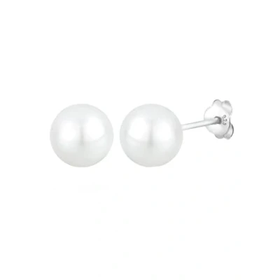 Image de Elli Perlen Muschelkernperlen Elegant Basic Boucles d&#039;oreilles, Femme, Taille: One Size, Weiß