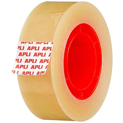 Image de Apli 11328 Ruban adhésif transparent 19 mm x 33 m