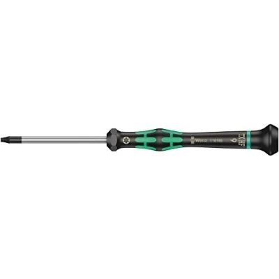 Image de Wera 05118185001 2067 Tournevis électronicien TORX HF avec fonction de retenue, TX 9 x 60 mm, Noir/vert