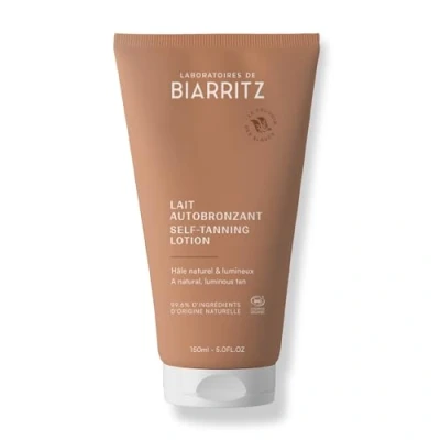 Image de Laboratoires de Biarritz Lait Autobronzant Hâle Naturel &amp; Lumineux Certifié Bio Visage Corps Fabriqué en France 150 ml