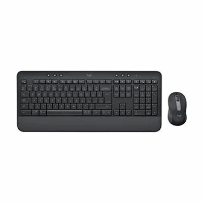 Image de Logitech Signature MK650 Combo For Business clavier Souris incluse Bureau Bluetooth QWERTY Espagnole Graphite Neuf
