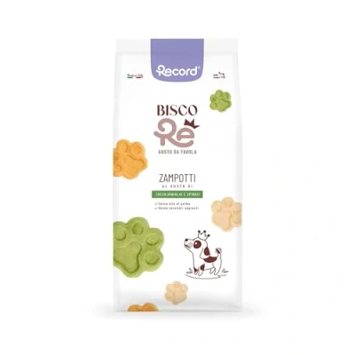 Image de Record BiscoRe Biscuits naturels pour Chiens. Snacks Chiens cuits au Four, sans conservateurs ni Huile de Palme, légers et diigérables Une collation Saine savoureuse 1kg, Citrouille,