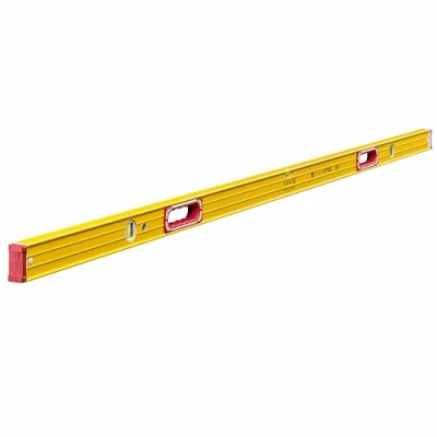Image de STABILA Niveau à bulle Type 196 2, 200 cm, alu extra rigide, 1 fiole horizontale &amp; 2 verticales, poignées, embouts amortis, antidérapants, Made in Germany