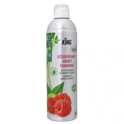 Image de KING Désodorisant Ecocert Sorbet Framboise 400ml