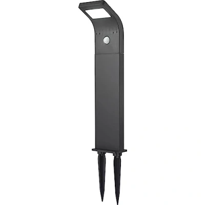 Image de sygonix SY 4677494 Lampadaire à LED extérieur avec détecteur de mouvements 1.2 W Noir
