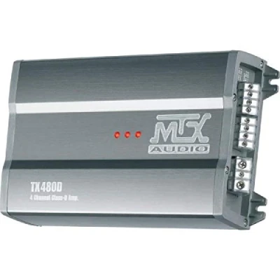 Image de MTX TX480D Amplificateur voiture Classe D 4x120W RMS @2O ou 2x240W @ 4O filtres variables Neuf