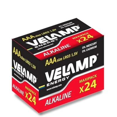 Image de Lot de 24 Piles alcalines STILO LR6 AA 1,5 V