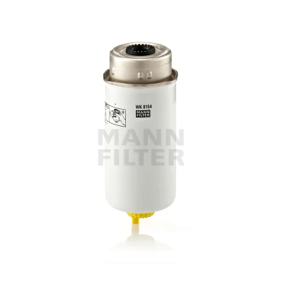 Image de MANN FILTER WK 8154 Filtre à Carburant vissé FORD: Transit Mk5 Van, Mk6 Сamion Plateau/Сhâssis