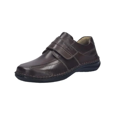 Image de Josef Seibel Chaussures Velcro pour homme New Anvers 02, largeur K (extra large), semelle intérieure amovible, tabac, 42 EU X Large
