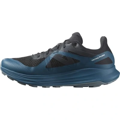 Image de Salomon Ultra FLOW GTX Chaussures de running, Homme, Taille: 40, Black/deep dive/trooper Tissu / matière synthétique