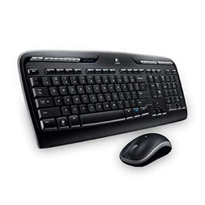 Image de Clavier et souris sans fil Logitech MK320 Noir RF Repose poignets