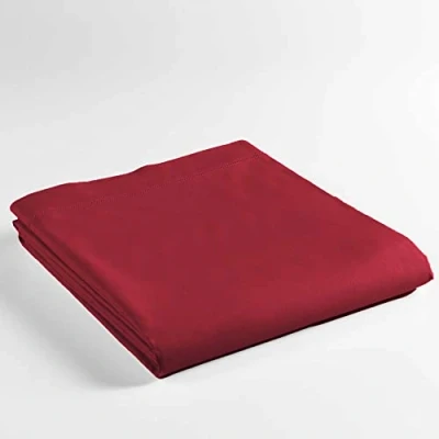 Image de douceur d&#039;intérieur, Drap Plat (180 x 290 cm) Lina Marsala, 100% Coton