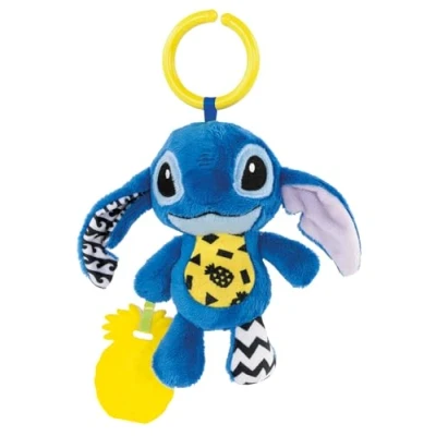 Image de Clementoni Baby Disney Stitch Rattle, Enfants 3 Mois, Jouet D&#039;Apprentisage Sensoriels, Multicolore 17919, Multicolor, Medium