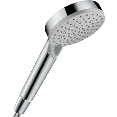 Image de hansgrohe Vernis Blend 100 Pommeau de Douche économie d&#039;eau, Douchette à main Vario EcoSmart 9 l/min, chromé, 26340000
