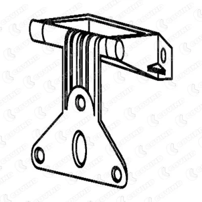 Image de DT Spare Parts 7.71025 Charnière, capot moteur