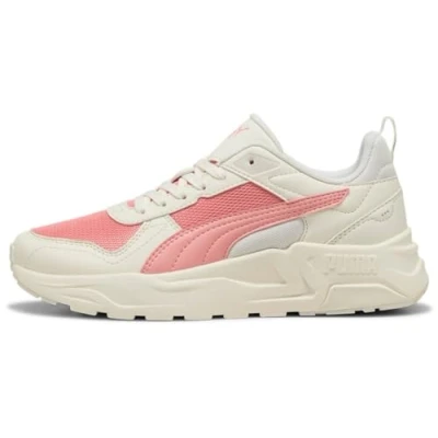 Image de PUMA Mixte Trinity 2 LT Basket, Warm White Pink Fruit Vapor Gray, 45 EU