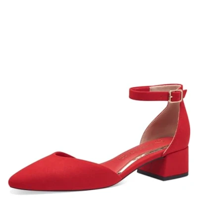 Image de MARCO TOZZI Mocassin by Guido Maria Kretschmer 2 24304 42 Femme, Cherry, 38 EU