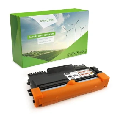 Image de Green2Print Toner Noir 2600 Pages remplace Brother TN 2220 pour DCP7060D, DCP7065DN, DCP7070DW, FAX2840, FAX2845, FAX2940, HL2240D, HL2240, HL2250DN, HL2270DW, MFC7360N, MFC7460DN,