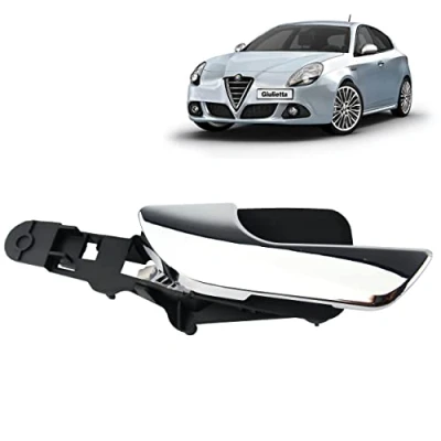 Image de STARKIT PERFORMANCE Poignée de Porte intérieure compatible pour Alfa Romeo Giulietta (à partir 2010) arrière Gauche (côté conducteur) (chromée)