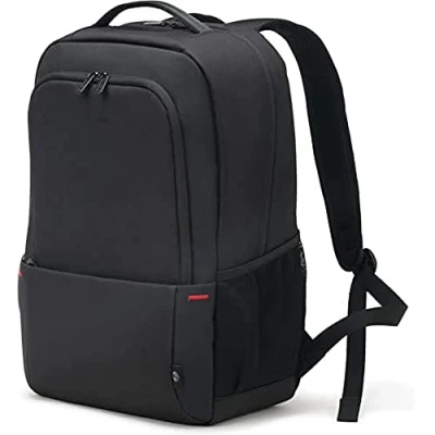 Image de DICOTA Eco Backpack Plus Base 13 15,6 Sac à Dos léger pour Ordinateur Portable avec Rembourrage de Protection et Grand Espace Rangement, Noir