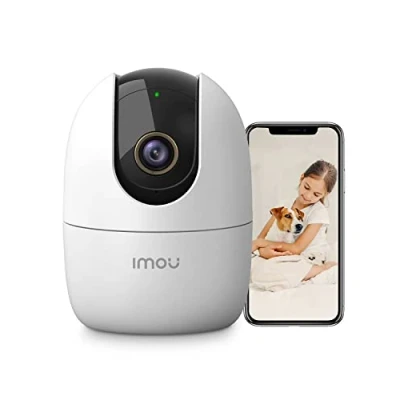 Image de Imou Caméra Surveillance WiFi Intérieure, 2.5K(4MP) 360 Connectée Smartphone avec Détection Humaine AI Suivi Intelligent Sirène Audio Bidirectionnel Compatible Alexa pour Bébé/Animaux