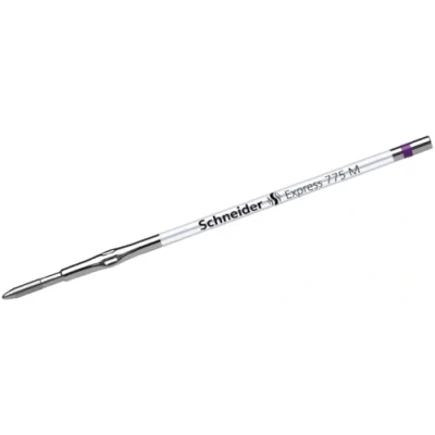 Image de Schneider Lot de 10 recharges pour stylo bille Express 775 pointe M (Violet)