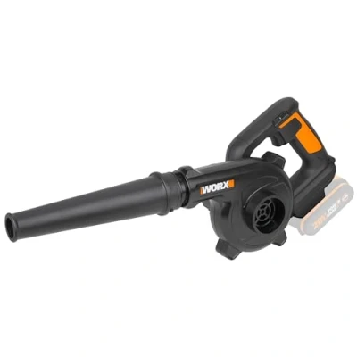 Image de WORX Souffleur sans fil 20V 2Ah WX094.9 (260km/h, 3 niveaux pour un soufflage, livré batterie ni chargeur)