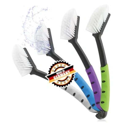 Image de com four® 4X Brosse à Vaisselle de Cuisine poêle env. 29 x 6,5 6 cm (la sélection Couleurs varie !)