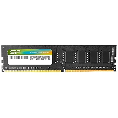 Image de Silicon Power SP008GBLFU266B02 Module de mémoire 8 Go 1 x DDR4 2666 MHz