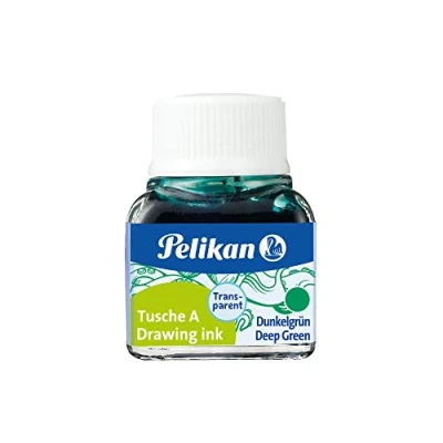 Image de Pelikan 201566 Encre de chine A flacon 10 ml Vert foncé