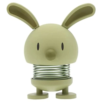 Image de Hoptimist Soft Lapin 7,5 x 5,8 9 cm S Olive