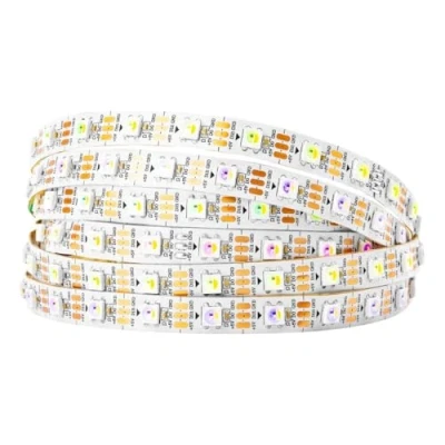 Image de BTF LIGHTING RGBW RGBCW White SK6812 (Similar WS2812B) 16.4ft 5m 60leds/pixels/m Individually Addressable Flexible 4 Color in 1 LED Dream Strip Non waterproof DC5V