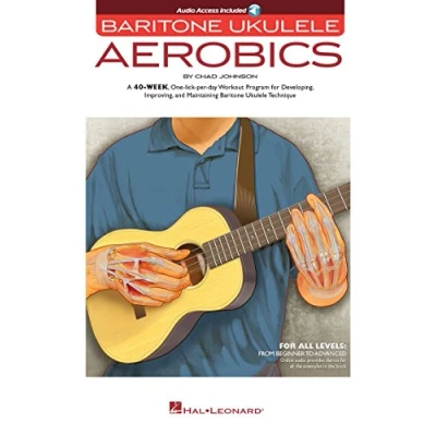 Image de Chad johnson : baritone ukulele aerobics for all levels: from beginner to advanced + audio online