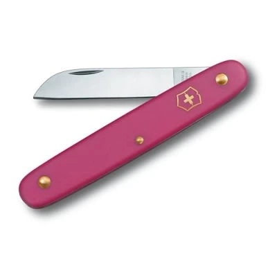 Image de Victorinox, Couteau de Jardin, Universel Multifonction, Léger, Swiss Made, 1 Fonctions, Lame droite, rose