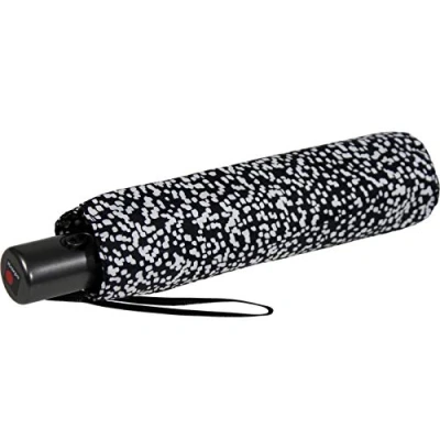 Image de Knirps Parapluie de poche Slim Duomatic, Snow, 90 cm, Élégant, pratique, léger, compact