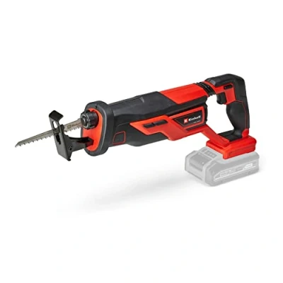 Image de Einhell Scie sabre sans fil TE AP 18/26 Li Solo Power X Change (18 V, hauteur de course 26 mm, profondeur coupe 18 cm dans le bois, Livré avec une lame) Batterie et Chargeur